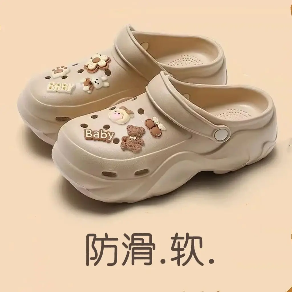 Women's Cartoon Sandals White Soft Summer Outer Pass 2025 - Image 60