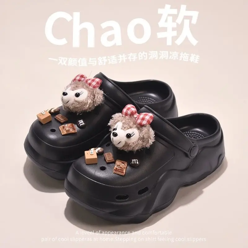 Women's Cartoon Sandals White Soft Summer Outer Pass 2025 - Image 9