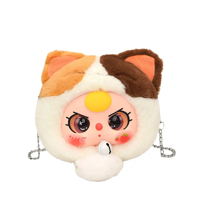 New Baby Luckie Cat Plush Doll Set of 4
