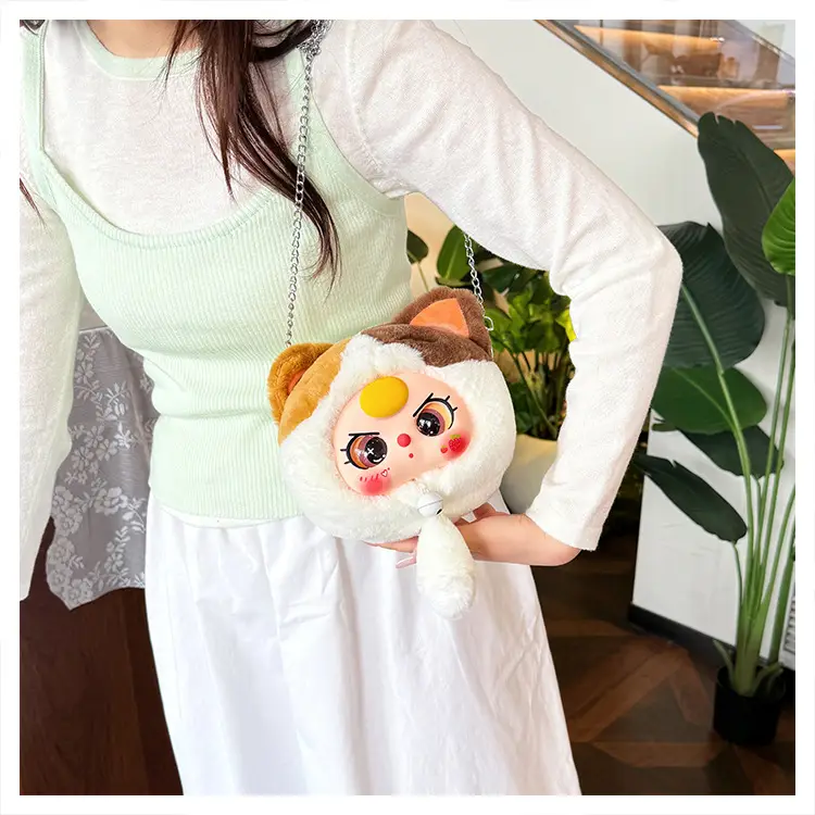 New Baby Luckie Cat Plush Doll Set of 4 — feature 17