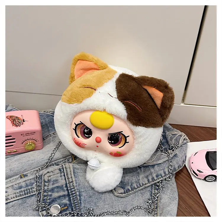 New Baby Luckie Cat Plush Doll Set of 4 — feature 33