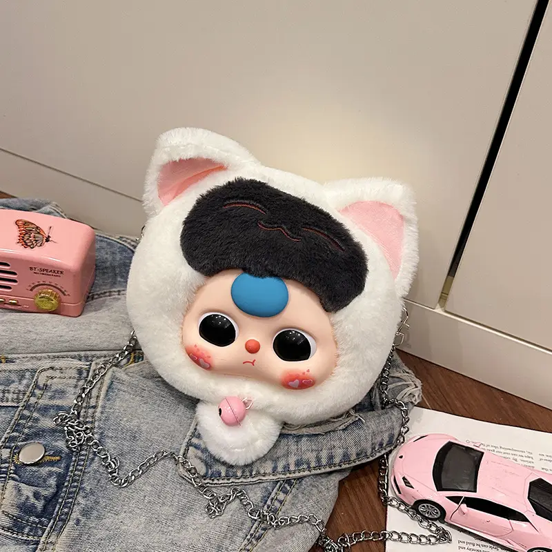 New Baby Luckie Cat Plush Doll Set of 4
