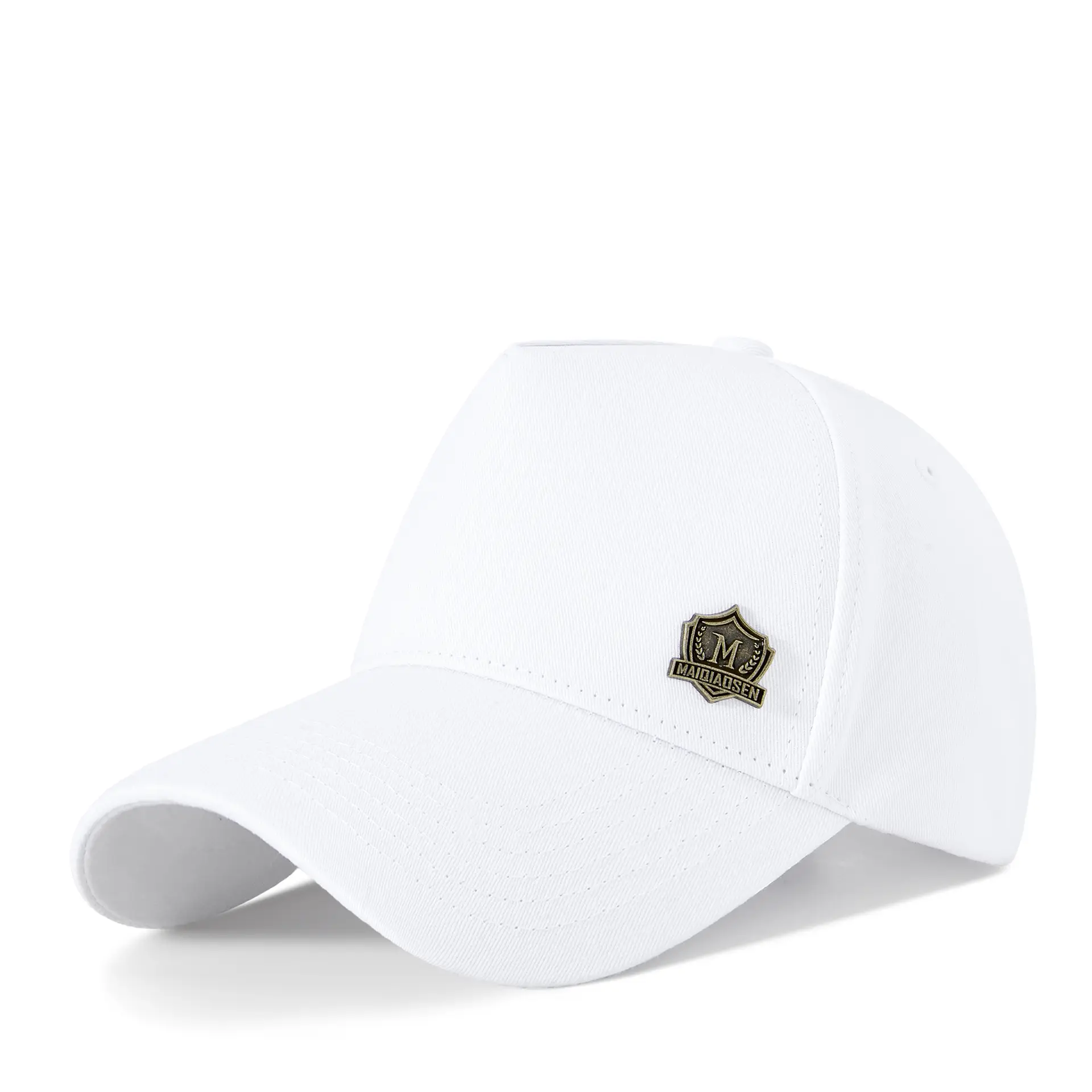 Men's Black 5-Piece High-Cap Sunscreen Cap Big Head Circumference - Image 6
