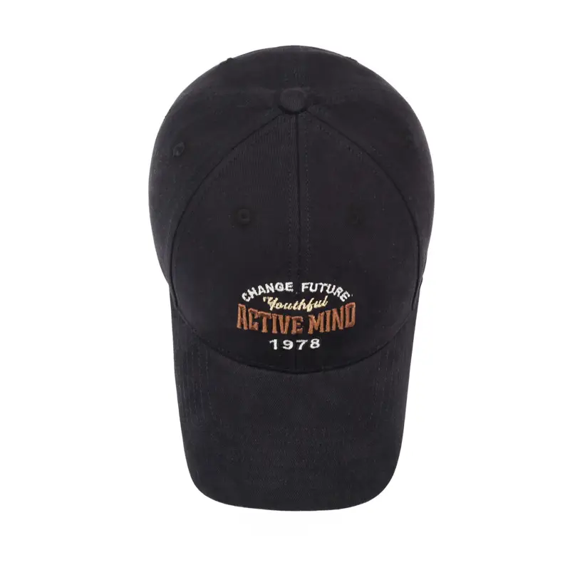 Women's Black Letter Embroidered Baseball Cap