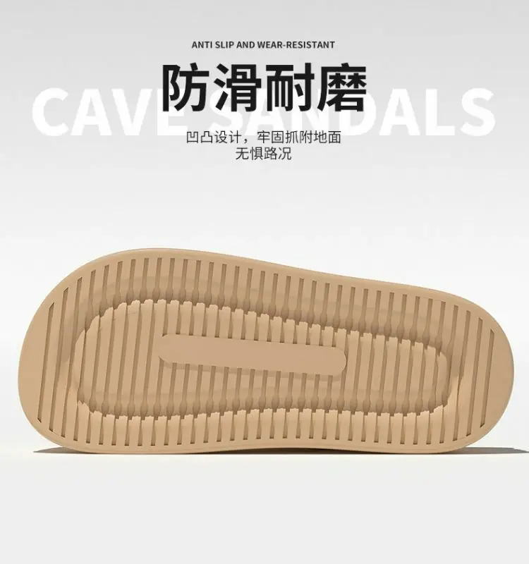 Croc Shoes Women's 2025 New Beach Outer Wear Eva Heightening Summer Toe-Toe Sandals Men's Slippers Wholesale — feature 12