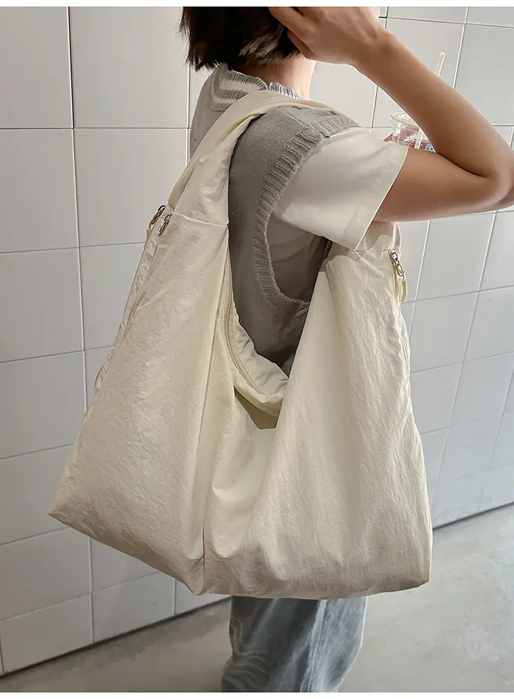 Women Brown Crossbody Tote Bag Large Capacity Lightweight — feature 10
