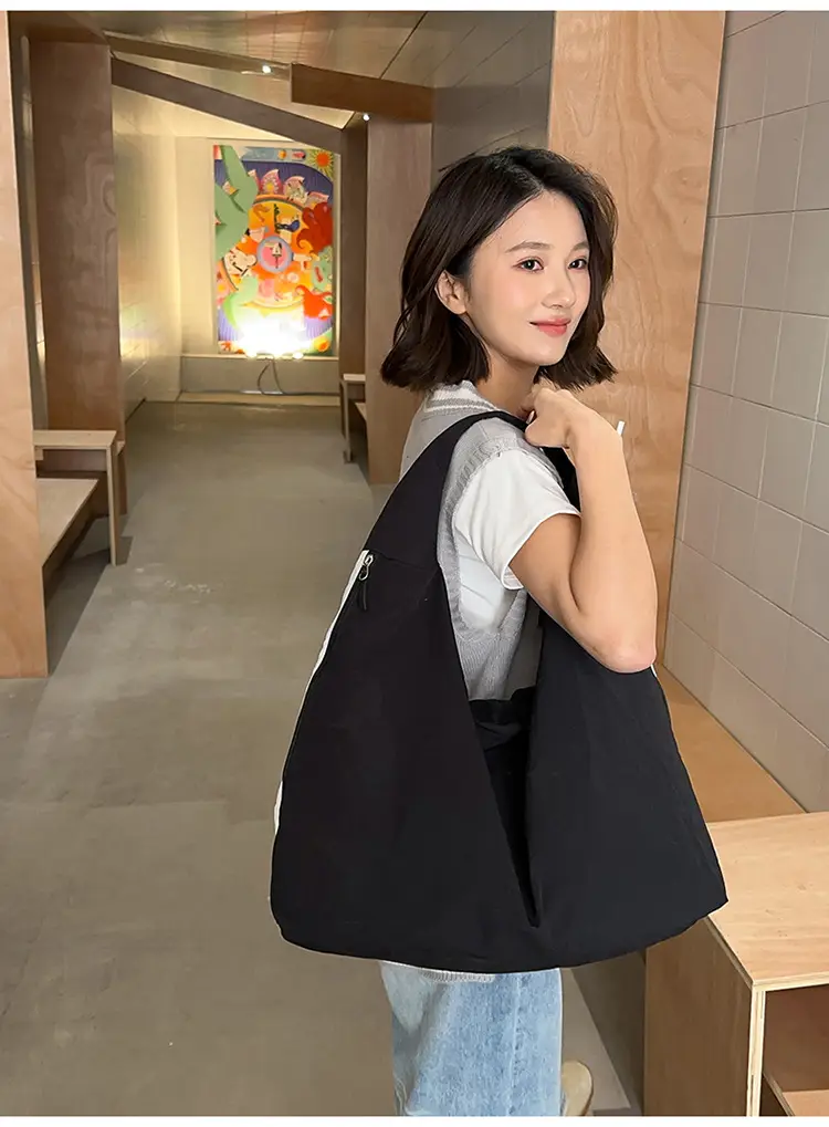Women Brown Crossbody Tote Bag Large Capacity Lightweight — feature 16
