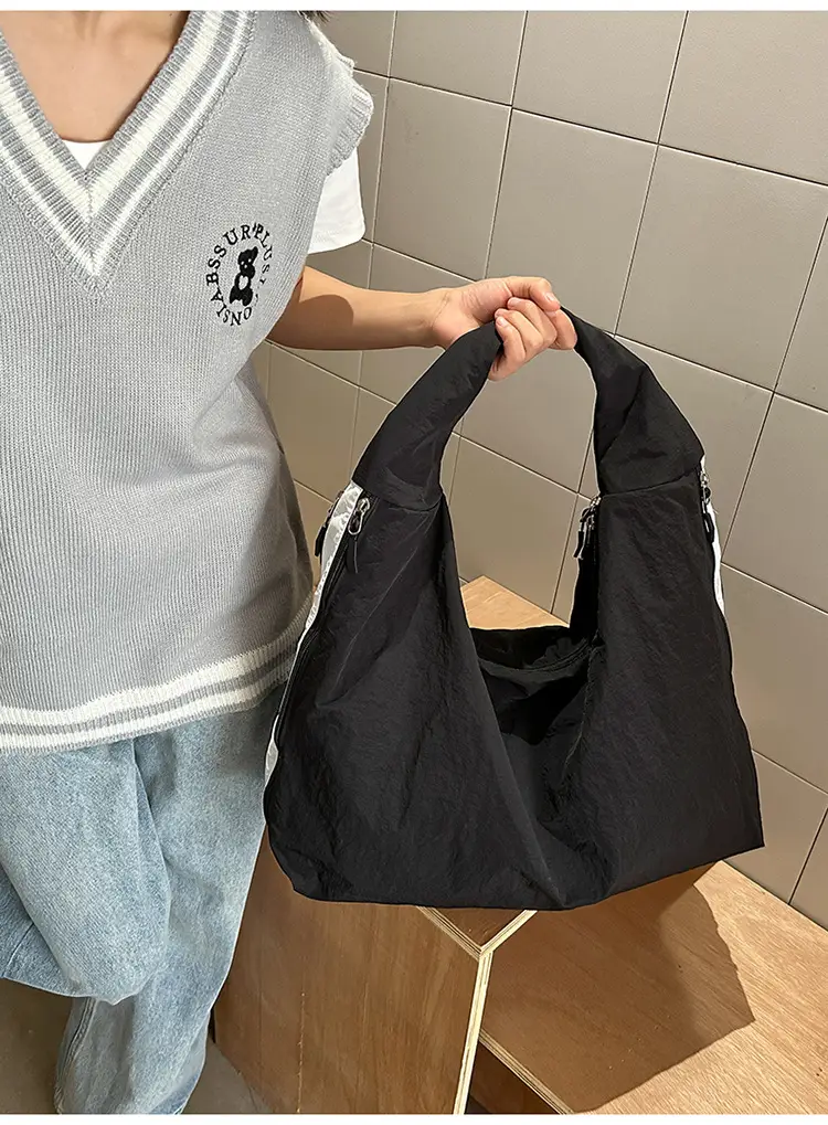 Women Brown Crossbody Tote Bag Large Capacity Lightweight — feature 20