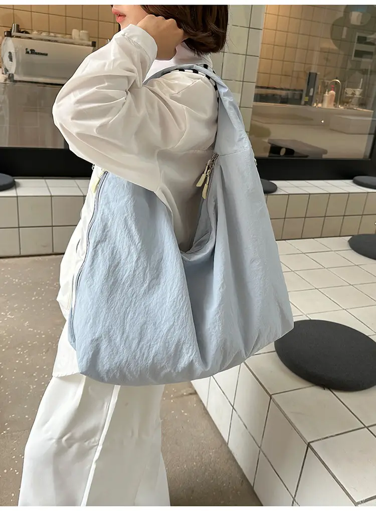 Women Brown Crossbody Tote Bag Large Capacity Lightweight — feature 25