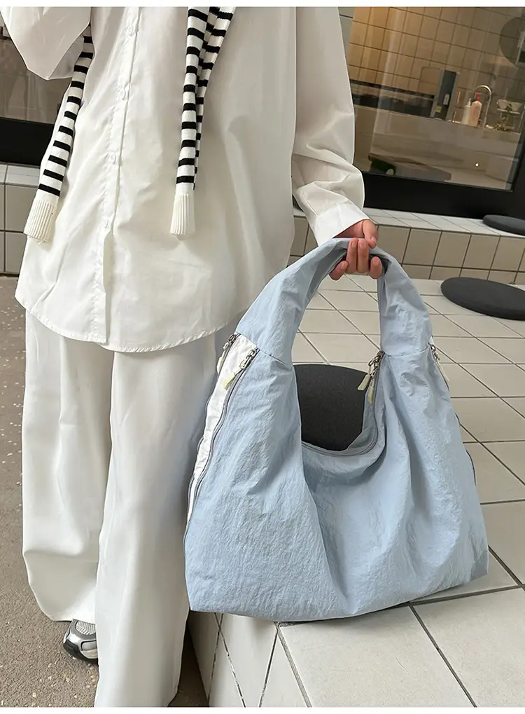 Women Brown Crossbody Tote Bag Large Capacity Lightweight — feature 32