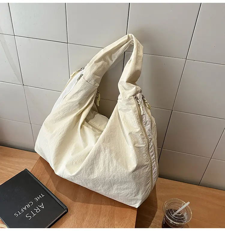 Women Brown Crossbody Tote Bag Large Capacity Lightweight — feature 47