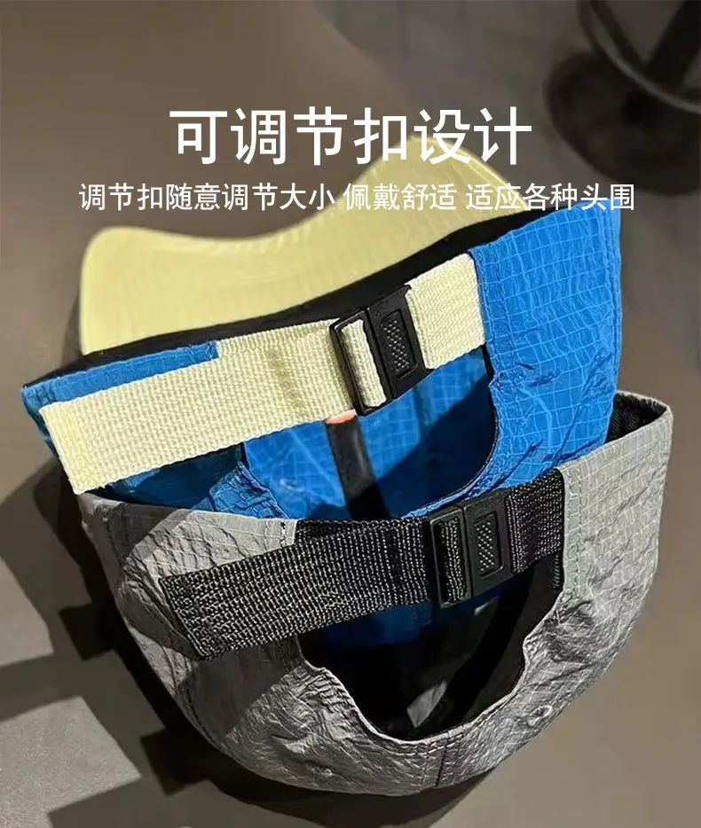 Men Waterproof Baseball Cap Blue Black — feature 10