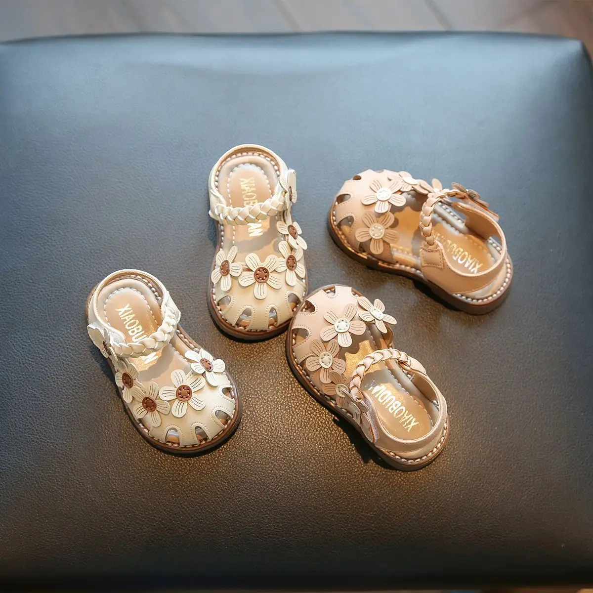 Baby Floral Sandals for Girls Toddler Soft Sole