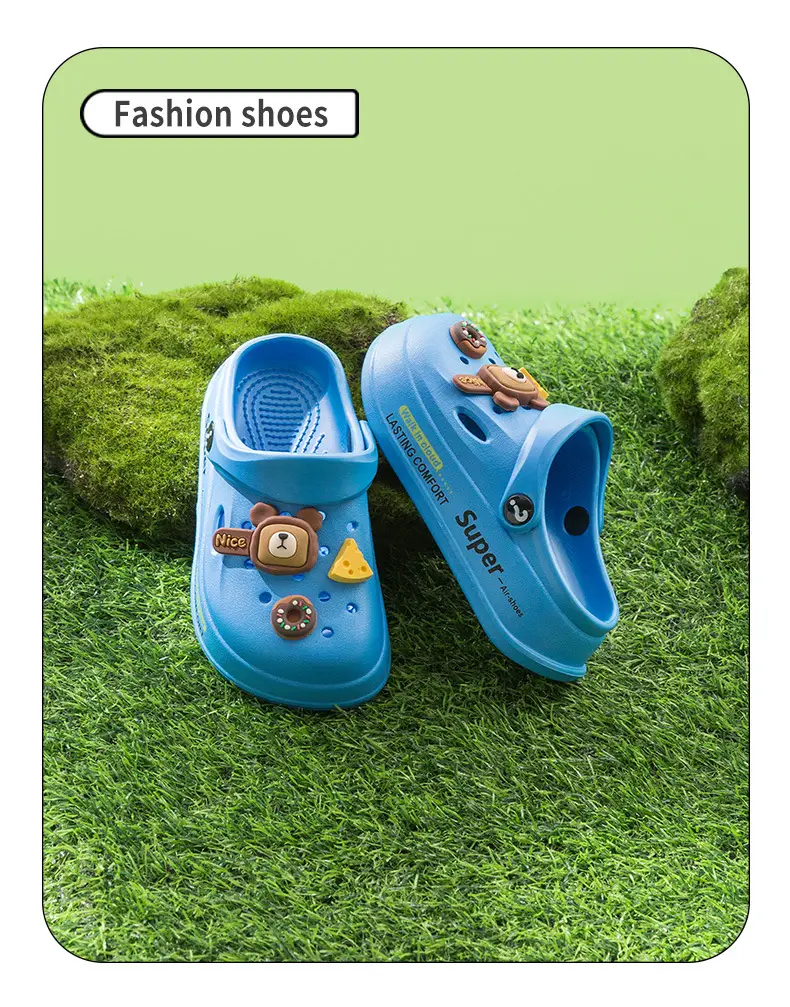 Girls Pink Cartoon Toe-Toe Slippers Summer — feature 15