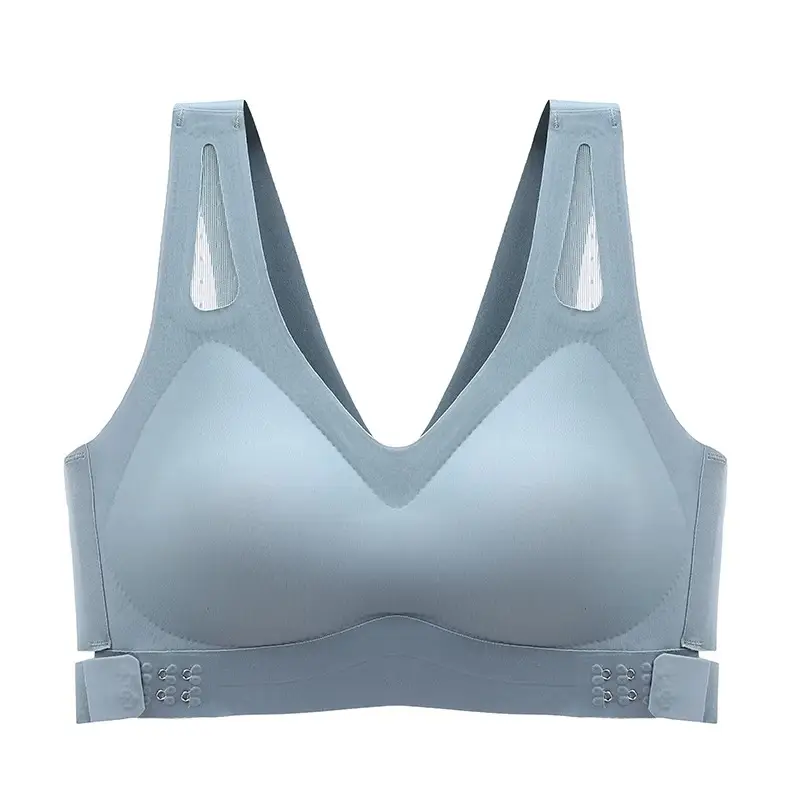 Women's Seamless Side-Closing Bra with Back Push Up Design - Image 3