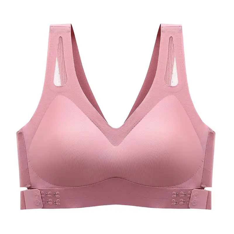 Women's Seamless Side-Closing Bra with Back Push Up Design - Image 4