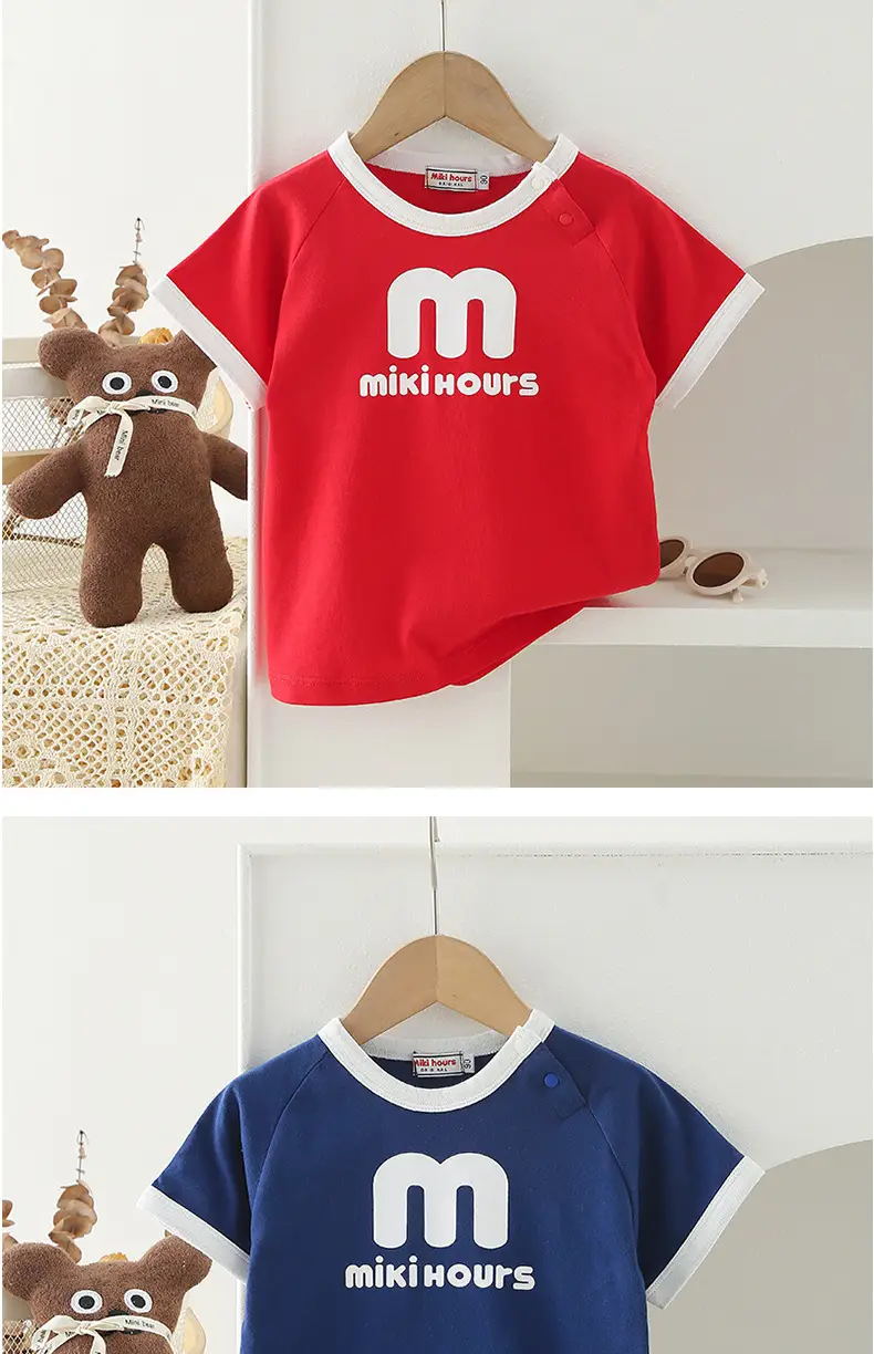 In-laws Boys Cotton Blue T-Shirt Summer New — feature 12