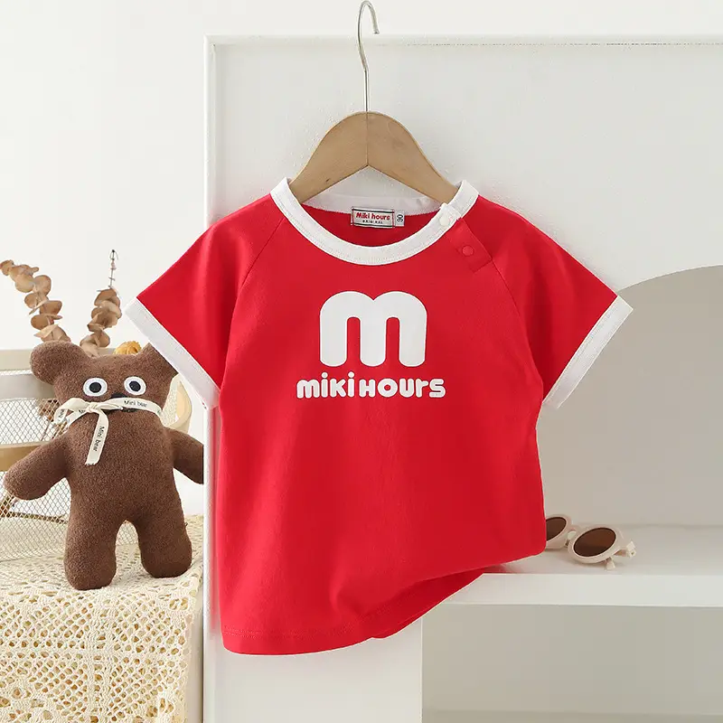 In-laws Boys Cotton Blue T-Shirt Summer New - Image 2