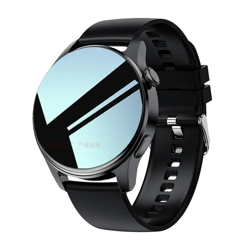 Black Smart Watch with Water Resistant & NFC Payment - Image 4