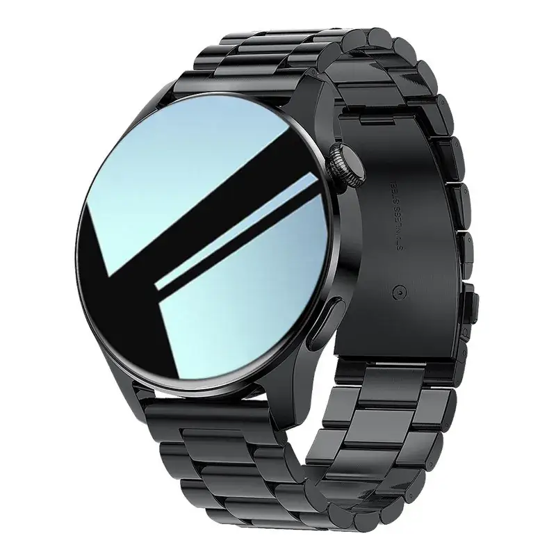 Black Smart Watch with Water Resistant & NFC Payment - Image 6