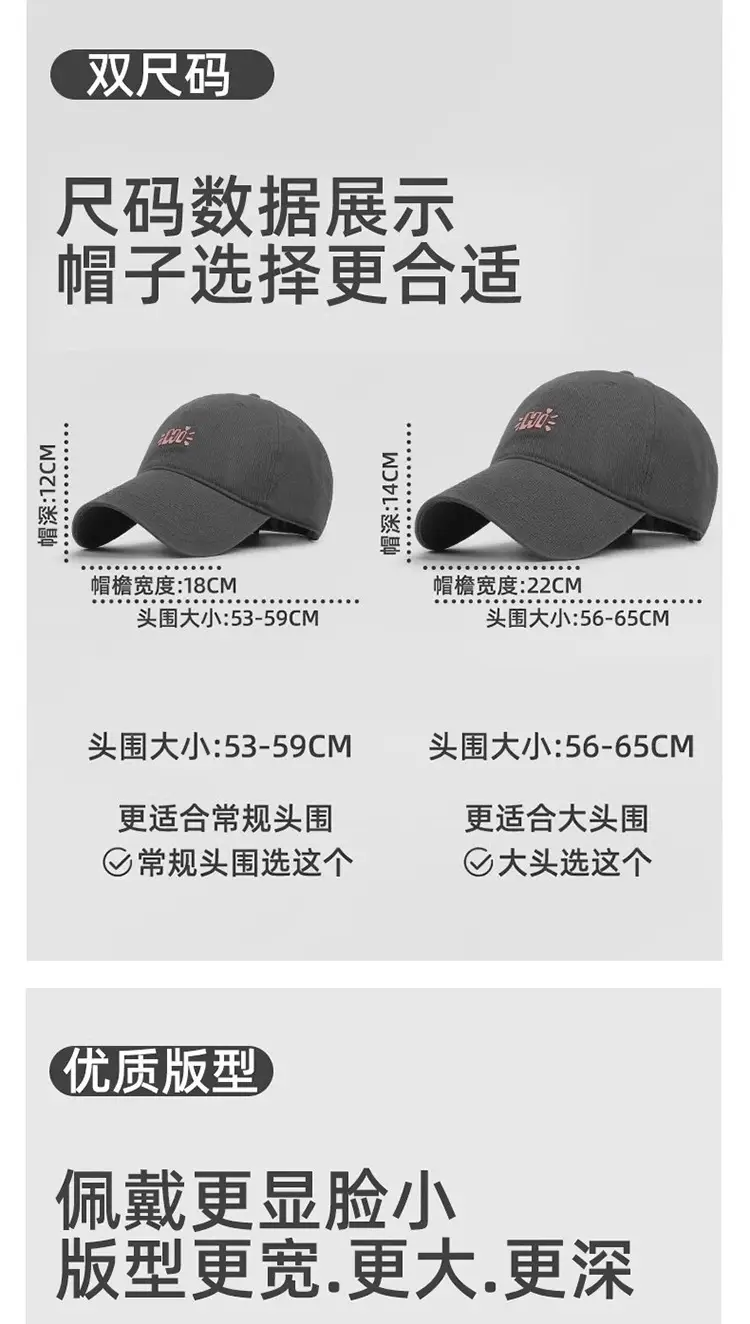 Purple 2025 Hi Letter Baseball Cap for Couples — feature 7