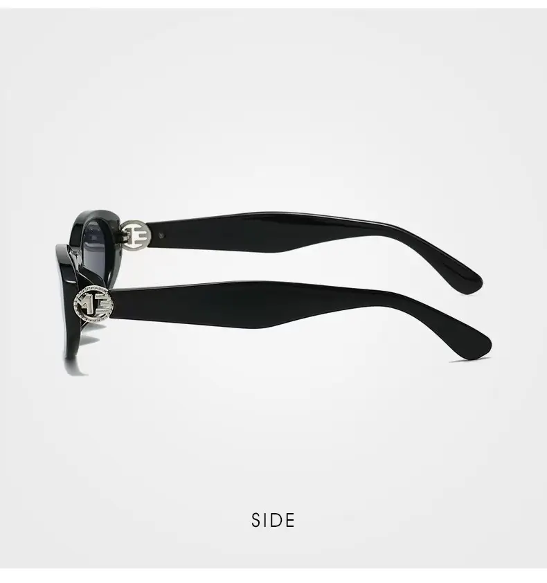 Cat-Eye Sunglasses Black Frame Dark้็ โ feature 14