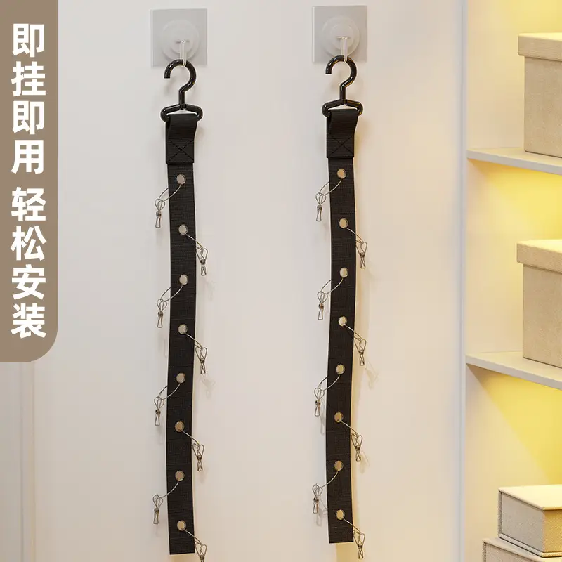 No-Drill Hat & Cap Hook Organizer for Door or Wardrobe - Image 6