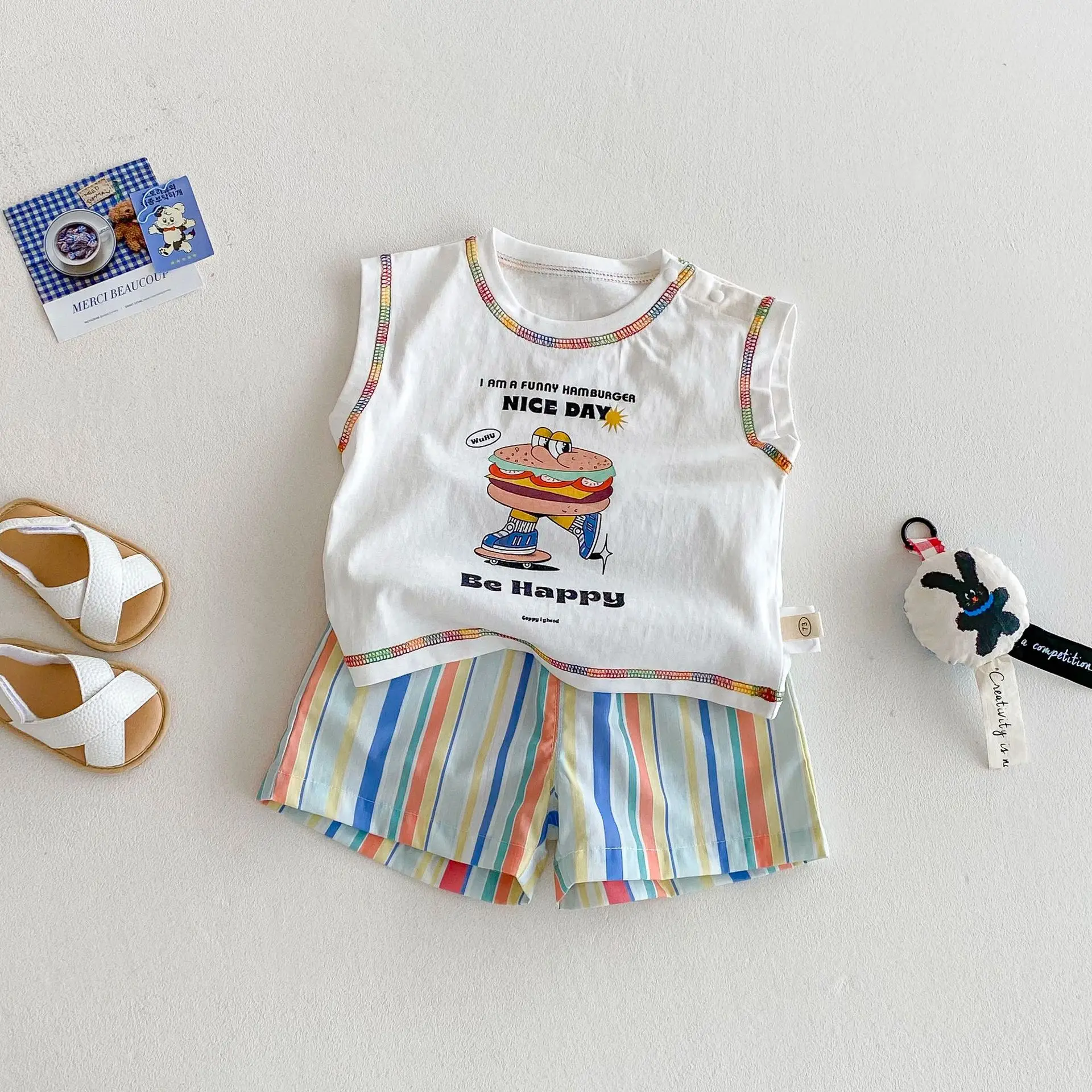 Children Striped Shorts Baby Fashion 2025 - Image 3