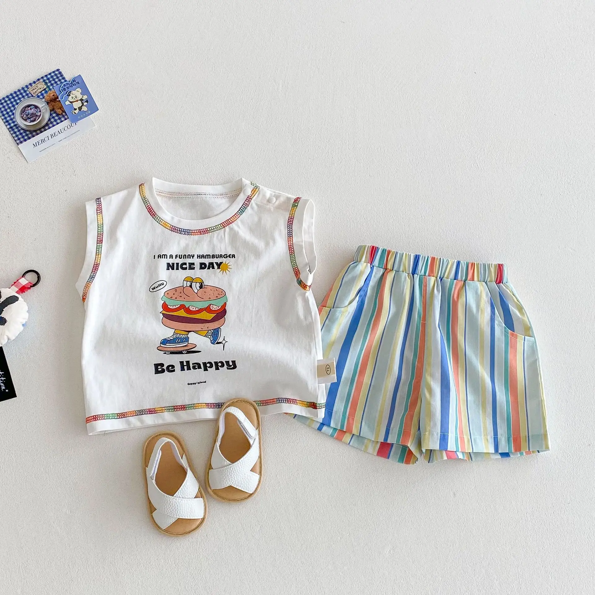 Children Striped Shorts Baby Fashion 2025 - Image 4