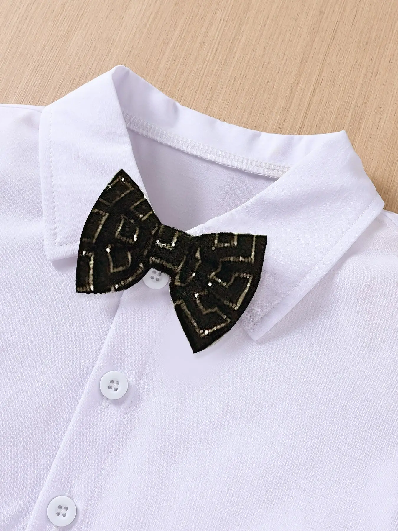European American Cross-Border Men Dress Vest Shirt Shorts Set - Image 4