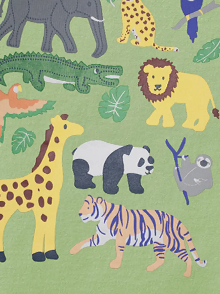 2025 Summer Cartoon T-Strips for Boys Green - Image 9