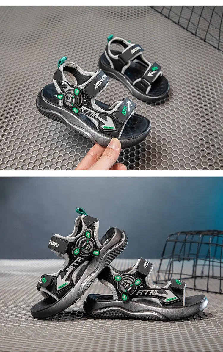 Girls Hollow Sandals Summer Non-Slip Soft Sole — feature 12