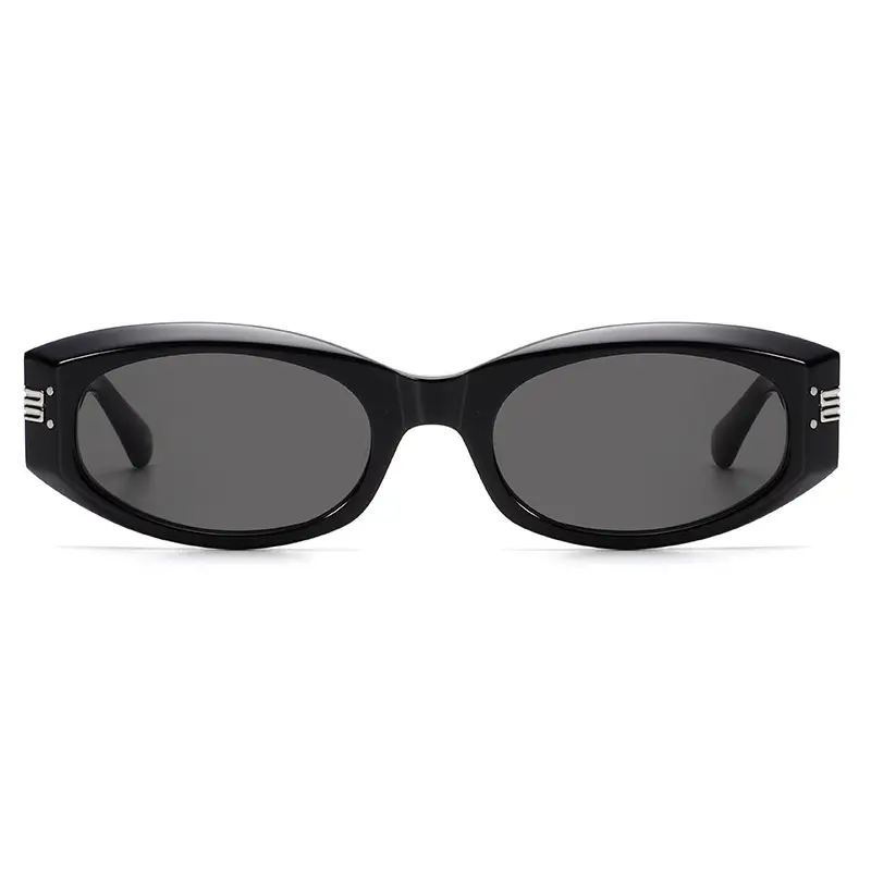 Women's Anti-Ultraviolet 1035 Sunglasses Black - Image 6