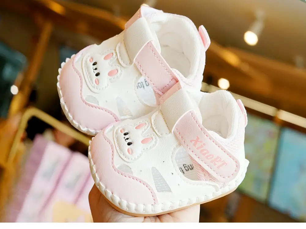 Baby Shoes Pink Soft Sole 0-1 Year Old — feature 7