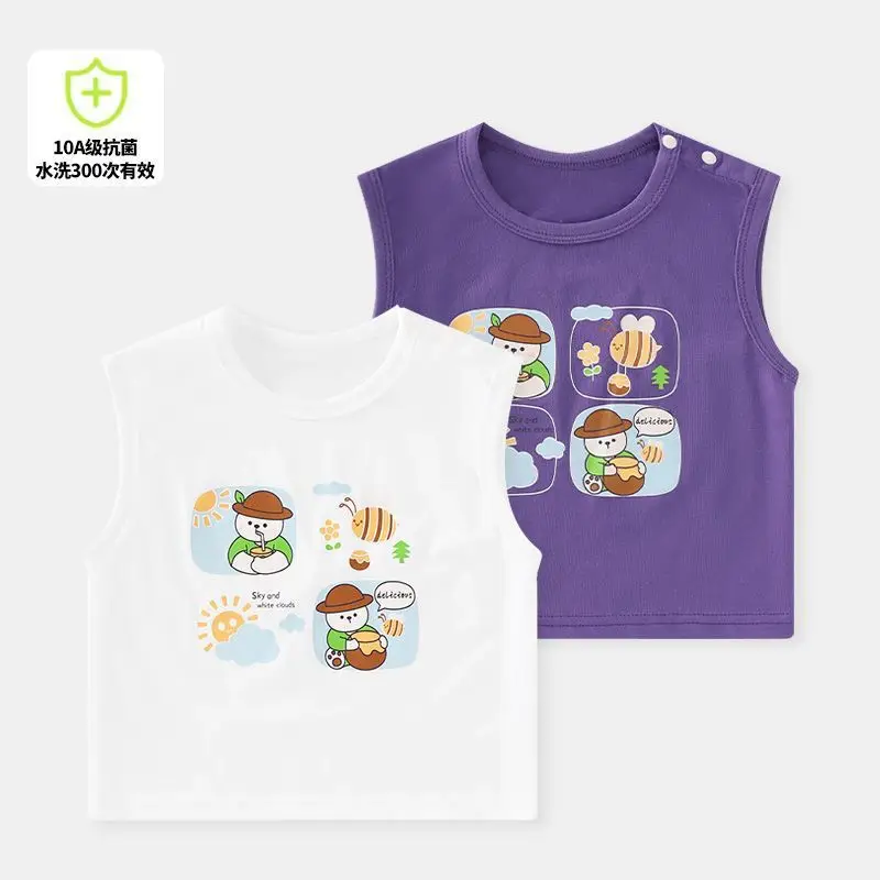 Girls Cotton Half Sleeve Summer Top for Boys Infants - Image 3