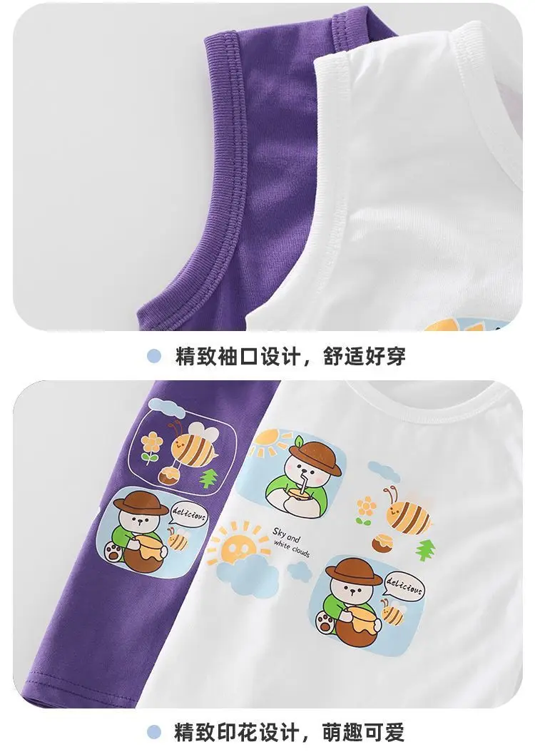 Girls Cotton Half Sleeve Summer Top for Boys Infants — feature 9