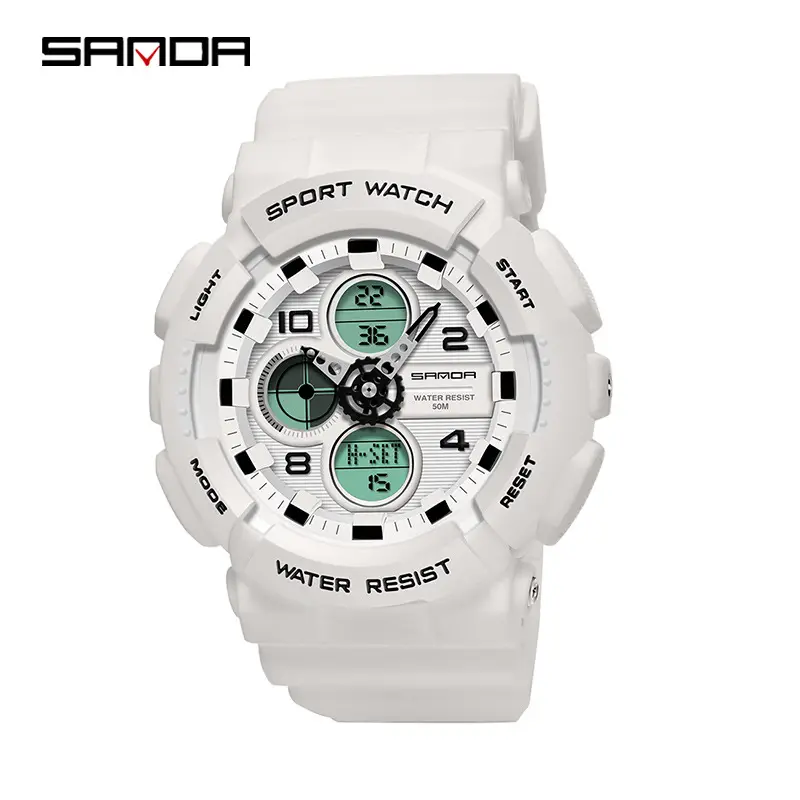 Sanda Multifunctional Luminous Sports Watch for Men Women