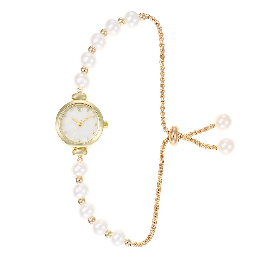 2025 Pearl Watch for Women Round Mother-of-Pearl - Image 4
