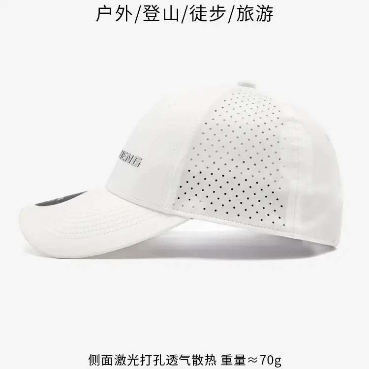 Men Navy Blue Baseball Cap with "CHENG" Logo - Image 9