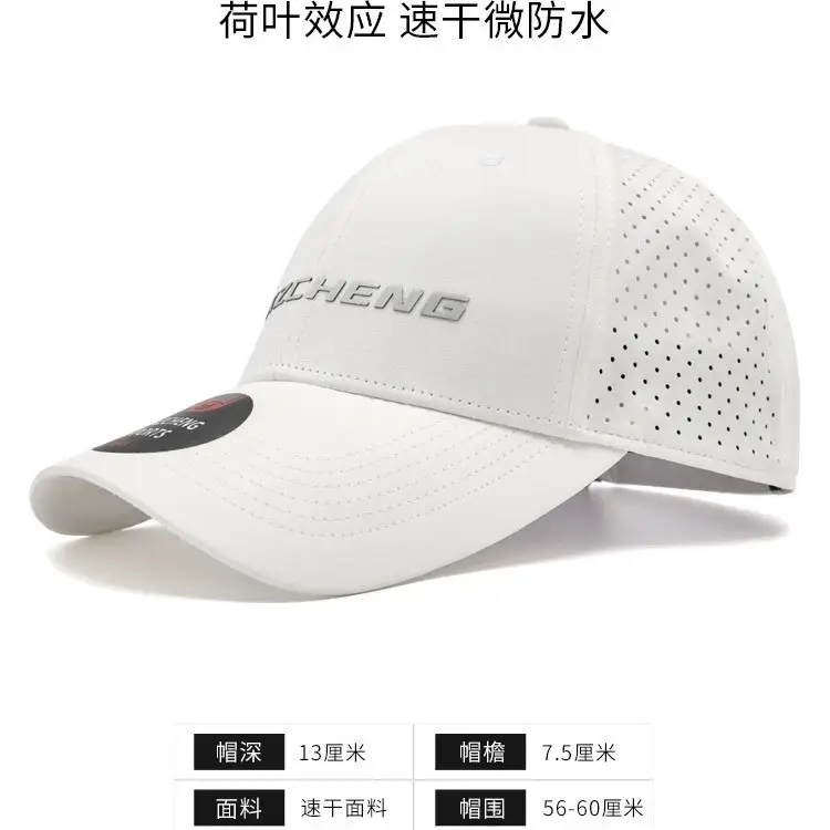 Men Navy Blue Baseball Cap with "CHENG" Logo - Image 10