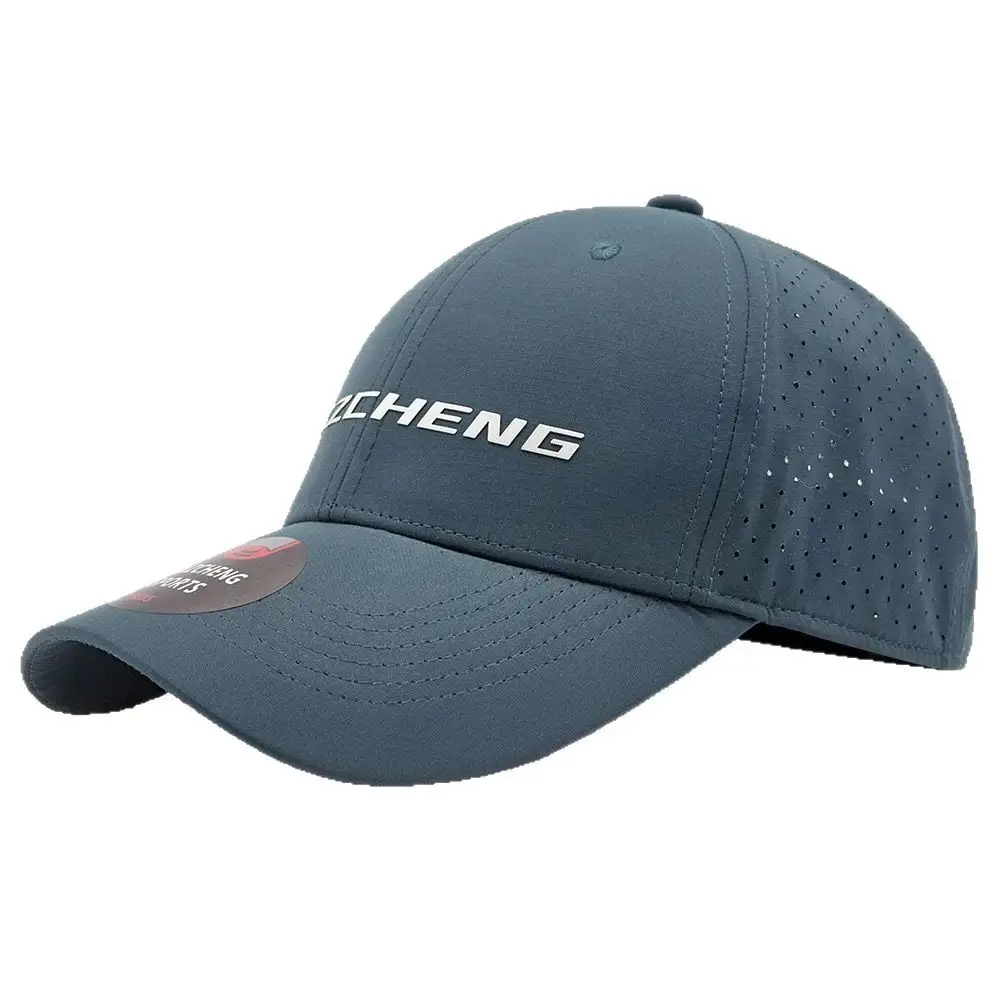 Men Navy Blue Baseball Cap with "CHENG" Logo - Image 11