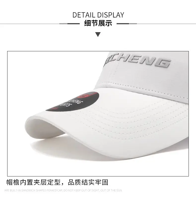 Men Navy Blue Baseball Cap with "CHENG" Logo β feature 13