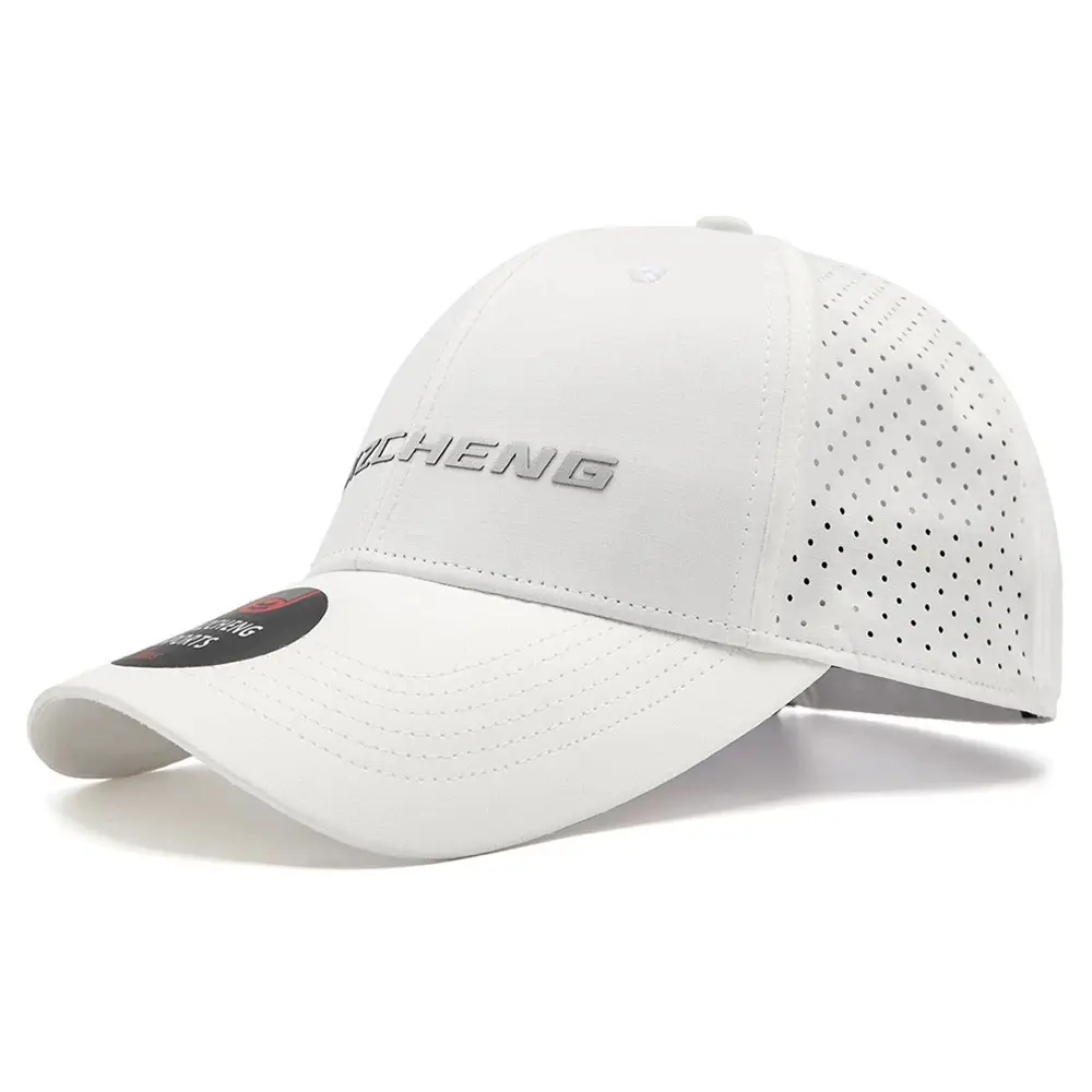 Men Navy Blue Baseball Cap with "CHENG" Logo - Image 2