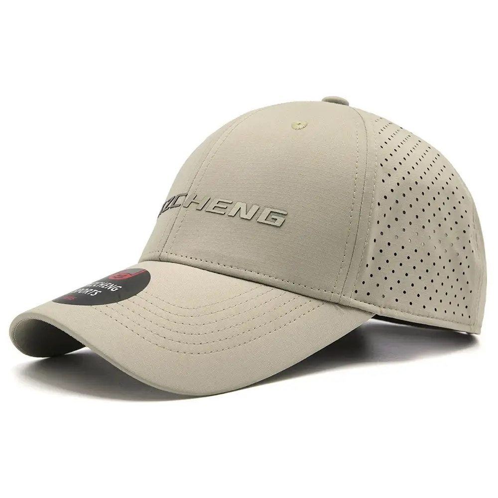 Men Navy Blue Baseball Cap with "CHENG" Logo - Image 6