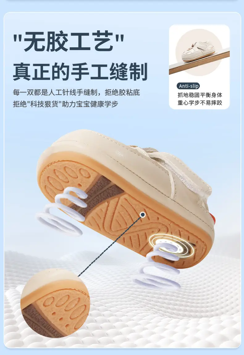 Baby Princess Sandals White Soft Sole 6-12 Months — feature 17