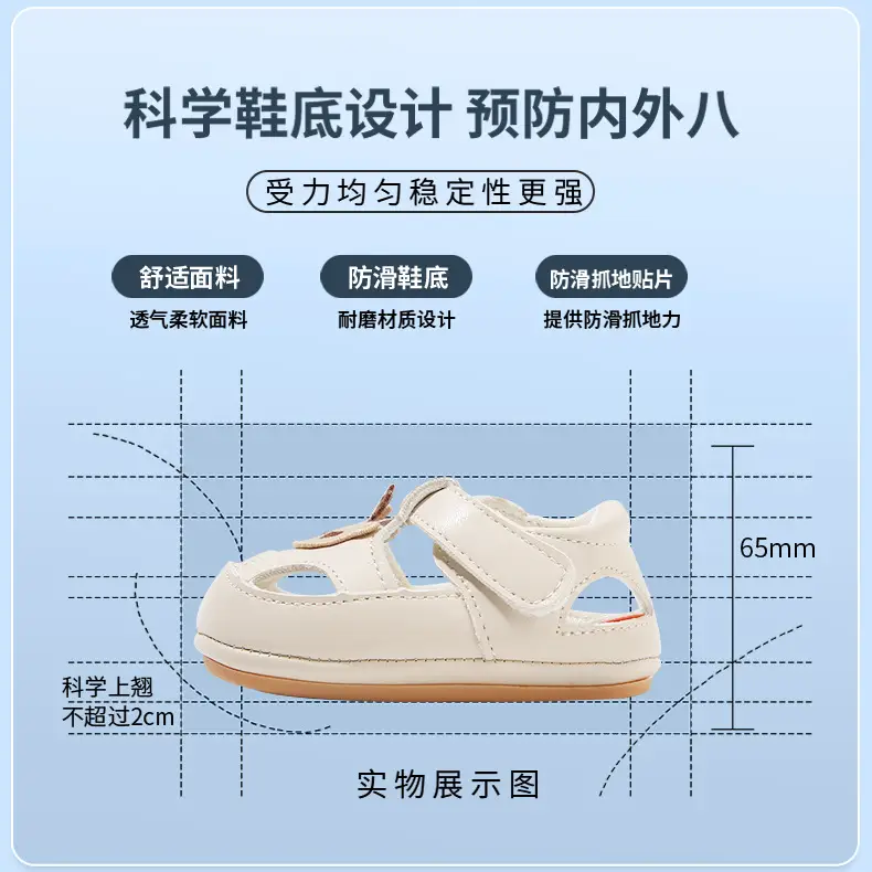 Baby Princess Sandals White Soft Sole 6-12 Months — feature 22