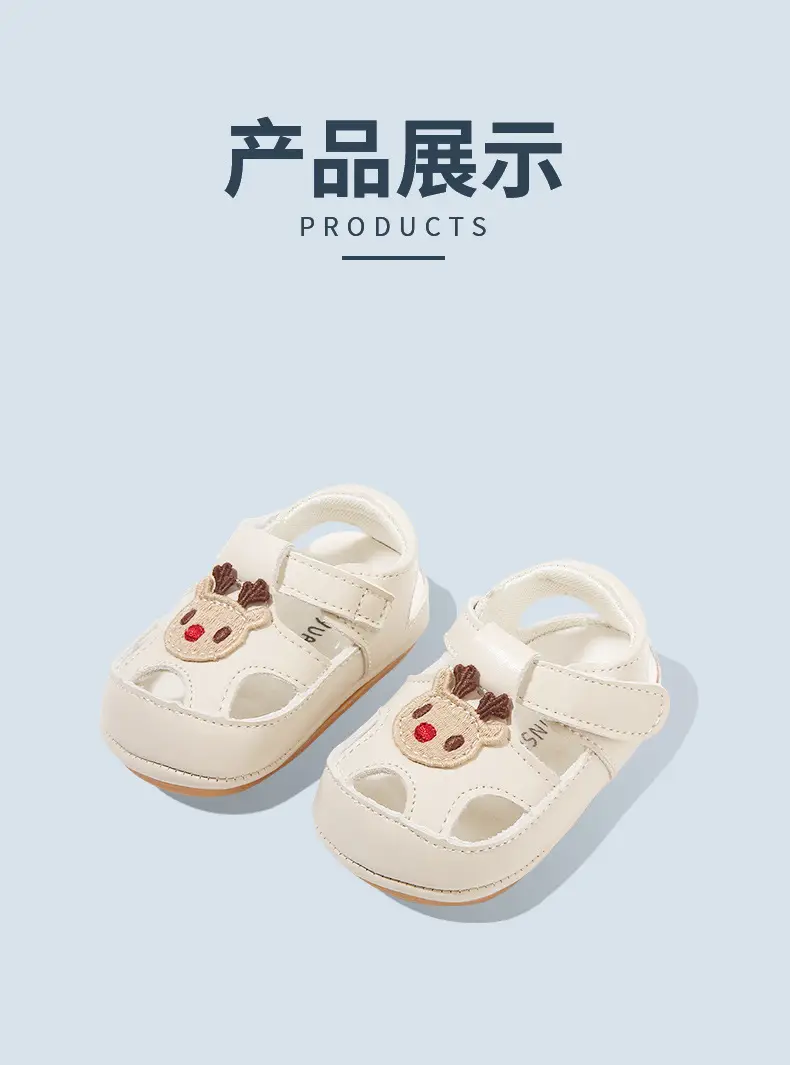 Baby Princess Sandals White Soft Sole 6-12 Months — feature 23