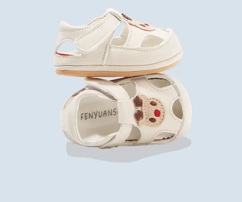 Baby Princess Sandals White Soft Sole 6-12 Months — feature 25