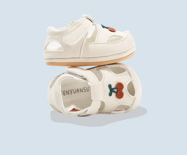 Baby Princess Sandals White Soft Sole 6-12 Months — feature 28