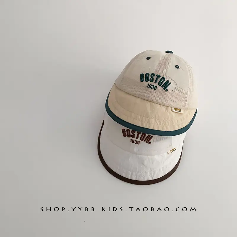 White Boys Hat with "BOSTER 1920" Design - Image 5